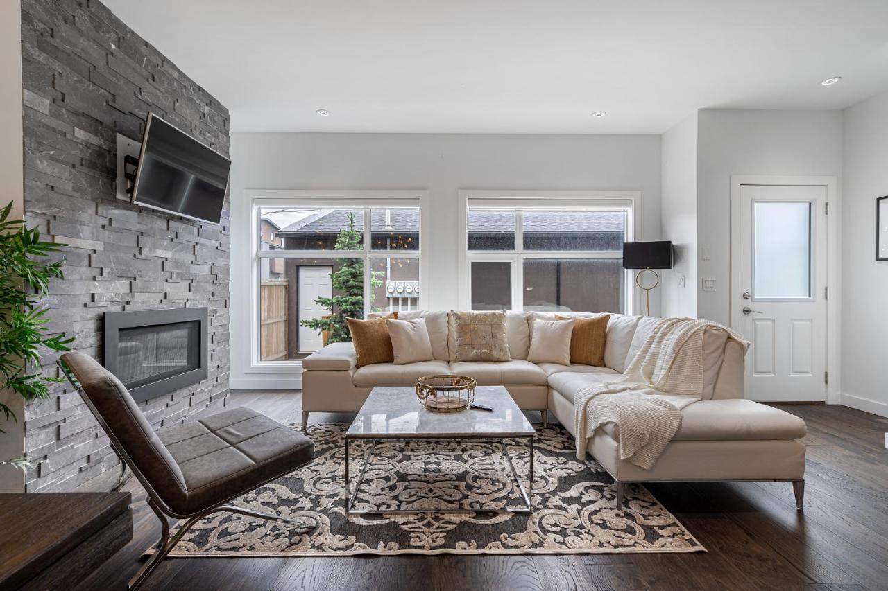 Contemporary Luxury 4 Bedroom House Near Downtown YYC Eksteriør bilde